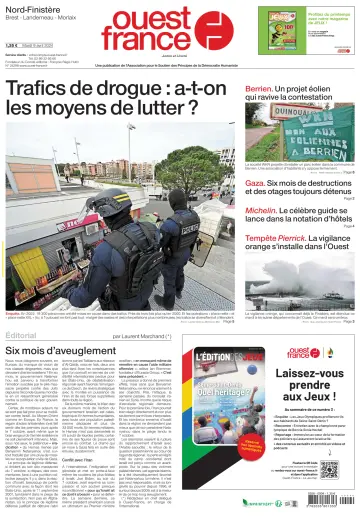 Ouest France (Nord-Finistère) - 09 4월 2024