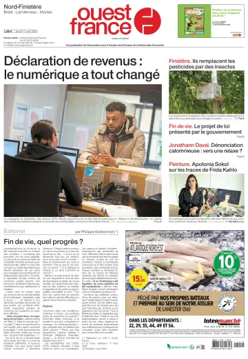 Ouest France (Nord-Finistère) - 11 Nis 2024