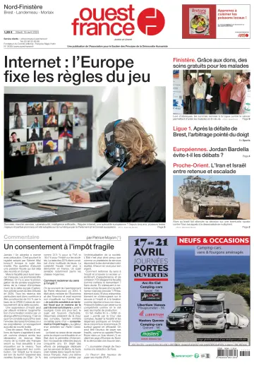 Ouest France (Nord-Finistère) - 16 abril 2024