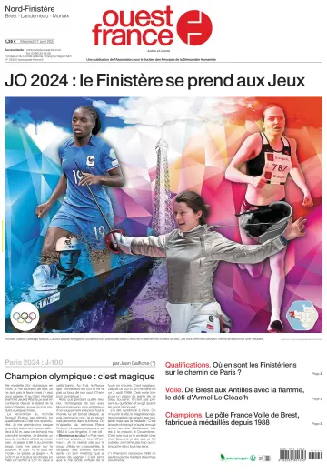 Ouest France (Nord-Finistère) - 17 4월 2024