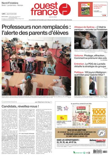 Ouest France (Nord-Finistère) - 18 4月 2024
