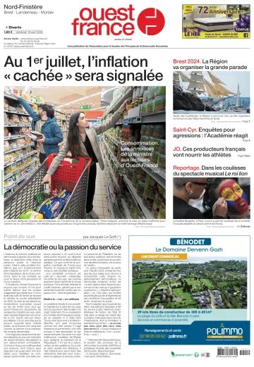 Ouest France (Nord-Finistère) - 19 Nis 2024