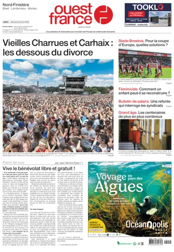 Ouest France (Nord-Finistère) - 24 4月 2024