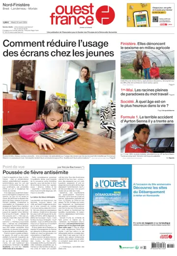 Ouest France (Nord-Finistère) - 30 四月 2024