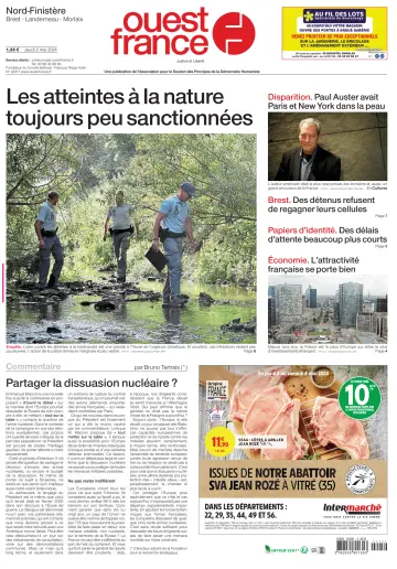 Ouest France (Nord-Finistère) - 2 May 2024