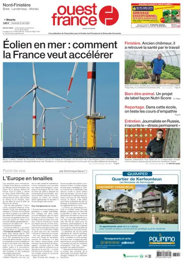 Ouest France (Nord-Finistère) - 3 May 2024