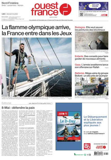 Ouest France (Nord-Finistère) - 8 May 2024