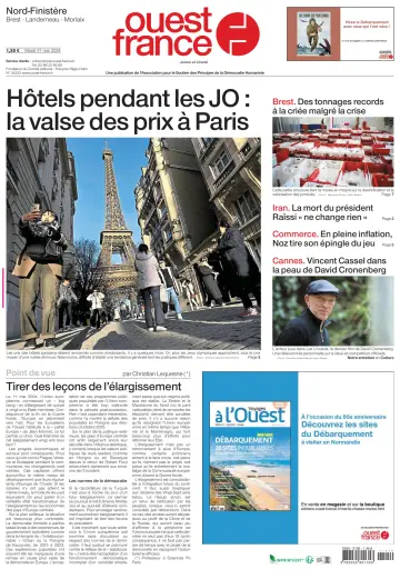 Ouest France (Nord-Finistère) - 21 mayo 2024