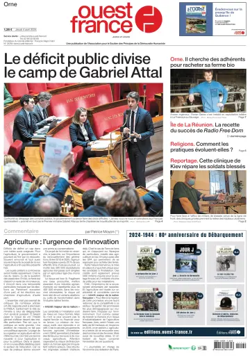 Ouest France (Orne) - 4 Apr 2024