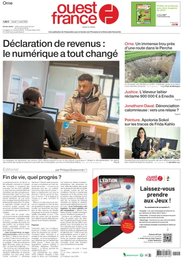 Ouest France (Orne) - 11 Apr 2024