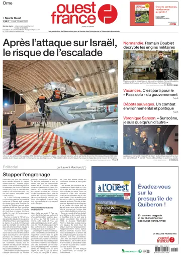 Ouest France (Orne) - 15 Apr 2024