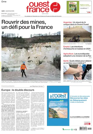 Ouest France (Orne) - 25 abril 2024