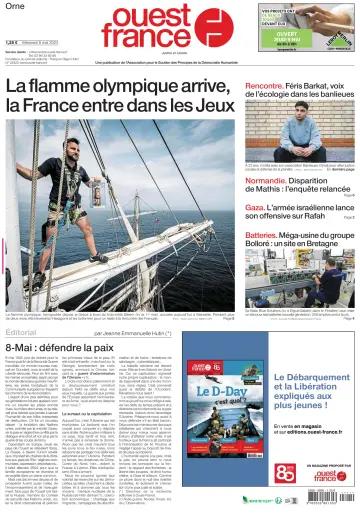 Ouest France (Orne) - 8 May 2024