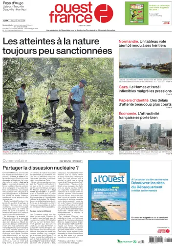 Ouest France (Pays d'Auge) - 02 май 2024