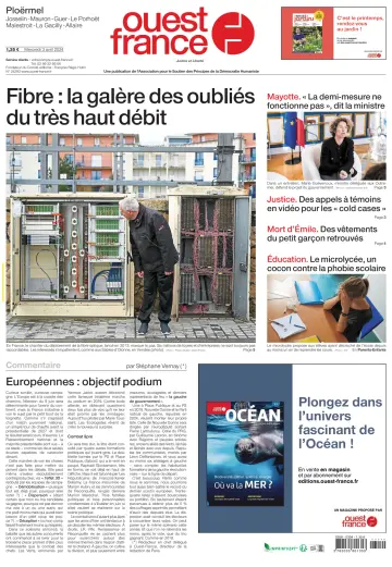 Ouest France (Ploërmel) - 03 4月 2024