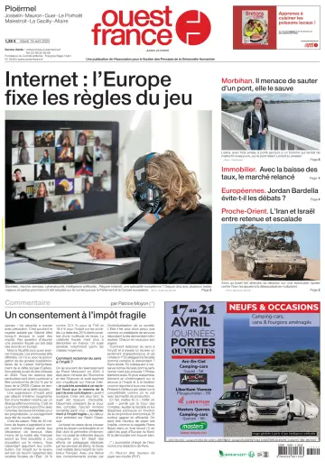 Ouest France (Ploërmel) - 16 4月 2024