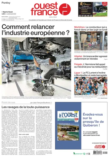 Ouest France (Pontivy) - 08 4月 2024