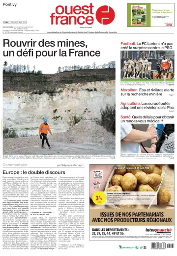 Ouest France (Pontivy) - 25 4月 2024