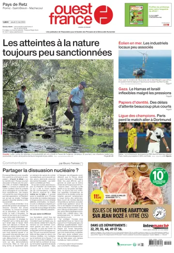 Ouest France (Pornic / Pays de Retz) - 02 maio 2024