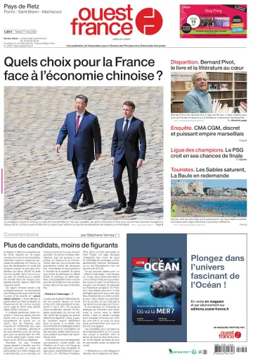 Ouest France (Pornic / Pays de Retz) - 07 5月 2024
