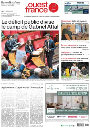 Ouest-France (Rennes Nord-Ouest) - 4 Apr 2024