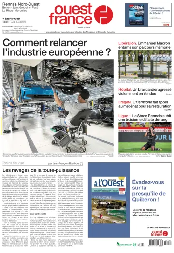Ouest-France (Rennes Nord-Ouest) - 08 apr 2024