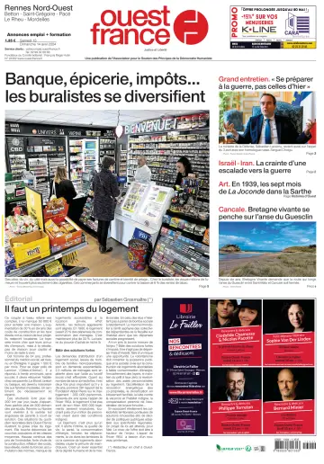 Ouest-France (Rennes Nord-Ouest) - 13 apr 2024