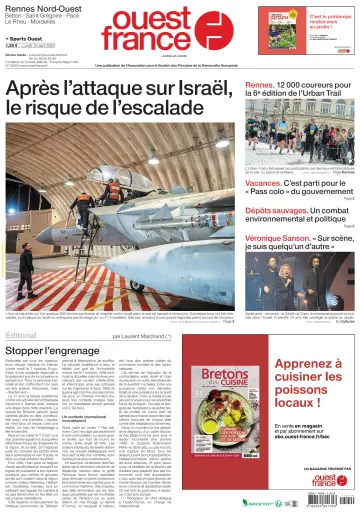 Ouest-France (Rennes Nord-Ouest) - 15 Apr 2024