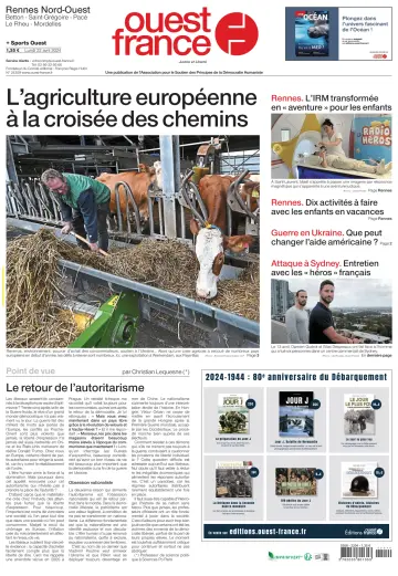 Ouest-France (Rennes Nord-Ouest) - 22 4月 2024