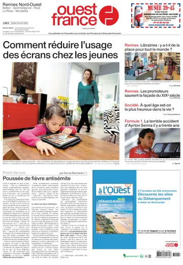 Ouest-France (Rennes Nord-Ouest) - 30 Apr. 2024