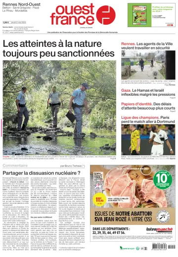Ouest-France (Rennes Nord-Ouest) - 2 May 2024