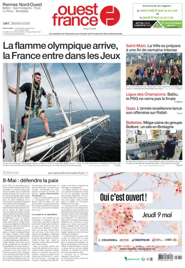 Ouest-France (Rennes Nord-Ouest) - 08 май 2024