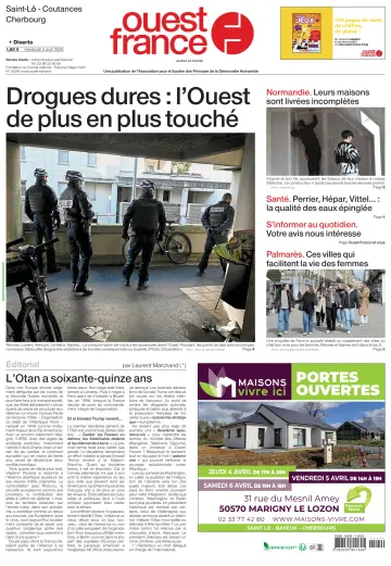 Ouest France (Saint-Lô / Coutances / Cherbourg) - 05 апр. 2024