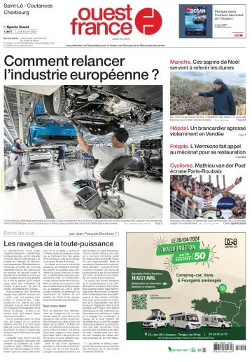 Ouest France (Saint-Lô / Coutances / Cherbourg) - 08 4月 2024