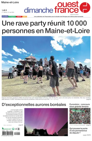 Dimanche Ouest France (Maine-et-Loire) - 12 May 2024