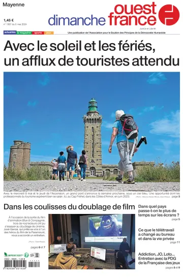 Dimanche Ouest France (Mayenne) - 5 May 2024