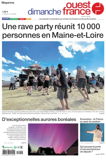 Dimanche Ouest France (Mayenne) - 12 May 2024