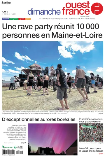Dimanche Ouest France (Sarthe) - 12 May 2024