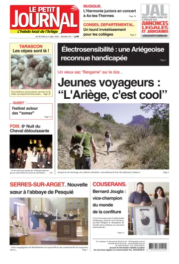 Le Petit Journal - L’hebdo local de l’Ariège - 28 Aug 2015