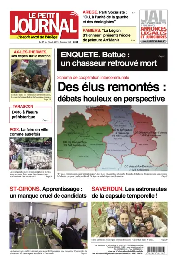 Le Petit Journal - L’hebdo local de l’Ariège - 16 Oct 2015