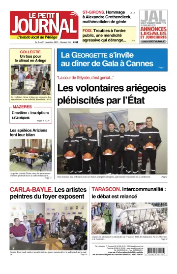 Le Petit Journal - L’hebdo local de l’Ariège - 6 Nov 2015