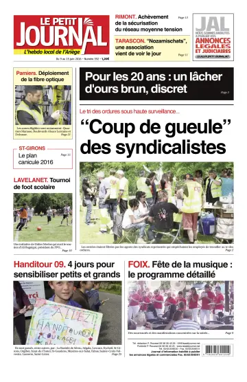 Le Petit Journal - L’hebdo local de l’Ariège - 10 Jun 2016