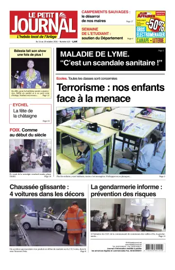Le Petit Journal - L’hebdo local de l’Ariège - 14 Oct 2016