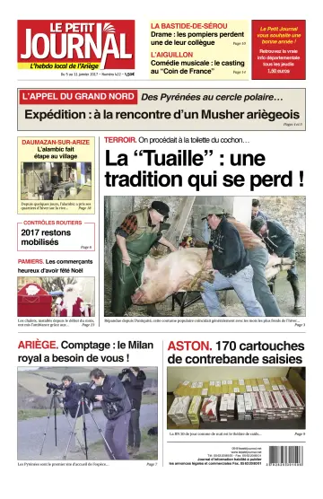 Le Petit Journal - L’hebdo local de l’Ariège - 6 Jan 2017