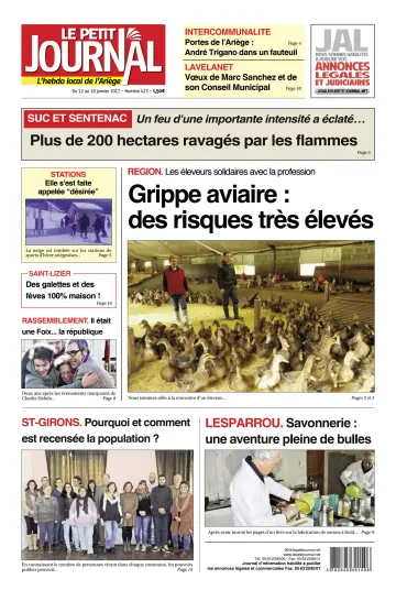 Le Petit Journal - L’hebdo local de l’Ariège - 13 Jan 2017