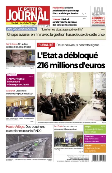 Le Petit Journal - L’hebdo local de l’Ariège - 17 Feb 2017