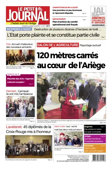 Le Petit Journal - L’hebdo local de l’Ariège - 10 Mar 2017