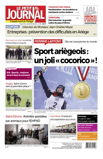 Le Petit Journal - L’hebdo local de l’Ariège - 17 Mar 2017