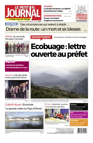 Le Petit Journal - L’hebdo local de l’Ariège - 24 Mar 2017