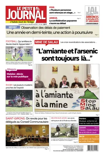 Le Petit Journal - L’hebdo local de l’Ariège - 31 Mar 2017